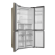 Haier Refrigerator / Inverter / 20.6 cu/ft. / Side by Side-4 Door / Platinum Inox - (HRF-718DS)