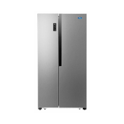 HAAS Refrigerator / Inverter / 17.8 cu/ft. / Side by Side 2Door / Steel  - (HRKS128SDIN)