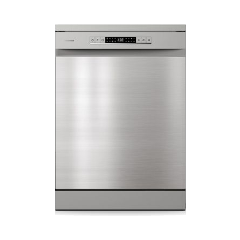 غسالة أطباق هايسنس / 15 مكان / 8 برامج / ستيل - (HS623E90XSA2)