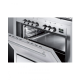 GlemGas Gas Cooker/5Burner/100X60 - 112Ltr/FS/Fan/Steel/Heavy Duty/Digital Screen - (HT167GIFSMF)