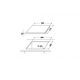 Ariston Builtin Electric Hob/60cm/Stone/4 Hotplate - (HT60XA)