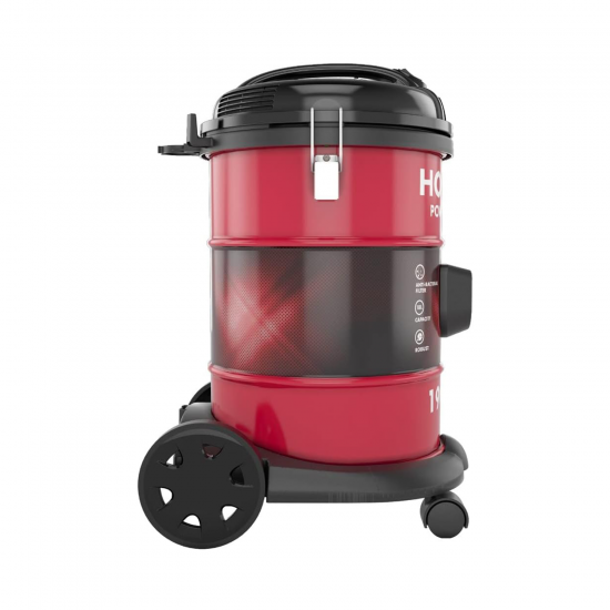 Hoover Vacuum Cleaner / Drum / Power Swift / 18Ltr / 1900W / Red - (HT87-T1-ME)