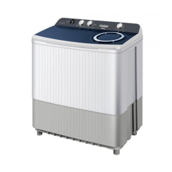 Haier Twin tub Washing Machine/10Kg/White - (HTW100-S186)