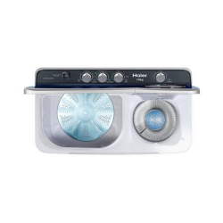 Haier Twin tub Washing Machine/13Kg/White - (HTW130-S186)