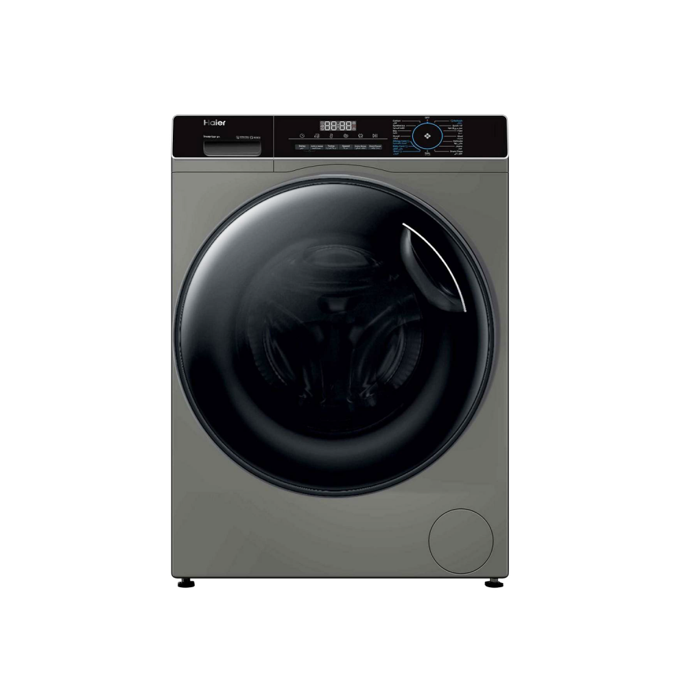 Haier Auto Washing Machine/Front load/8kg/Silver - (HW80-BP14939S6)