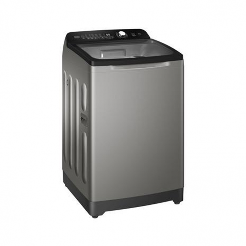 Haier Auto Washing Machine/Top Load/10Kg/Silver - (HWM100-KSA1678)