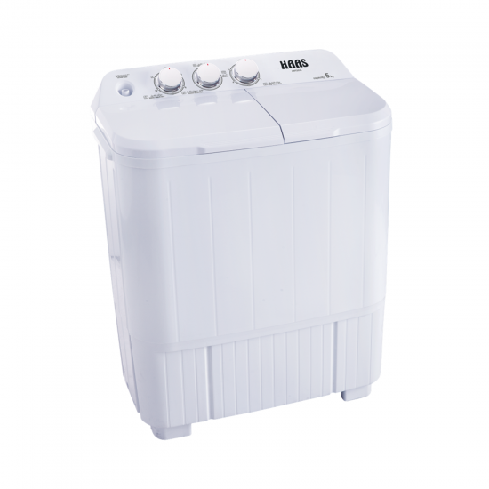 Haas Twintub Washing Machine/5Kg/White - (HWT25XL) Haas Twintub Washing Machine/5Kg/White - (HWT25XL)