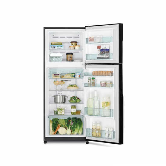 Hitachi Refrigerator / Inverter / 13.9 cu/ft / 2Door / White - (R-V470PS3K TWH) Hitachi Refrigerator / Inverter / 13.9 cu/ft / 2Door / White - (R-V470PS3K TWH)