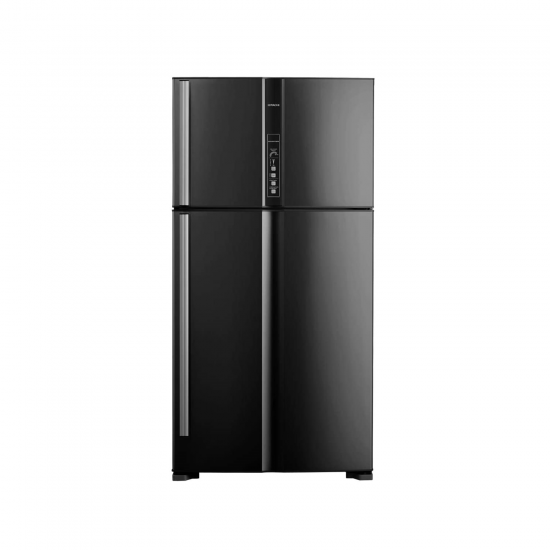 Hitachi Refrigerator 24.73 cu/ft 2Door Black - (R-V905PS1KV BBK)