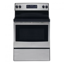 G.E. Electric Cooker/Ceramic/4 Hotplate/Steel - (JCB735SISS)