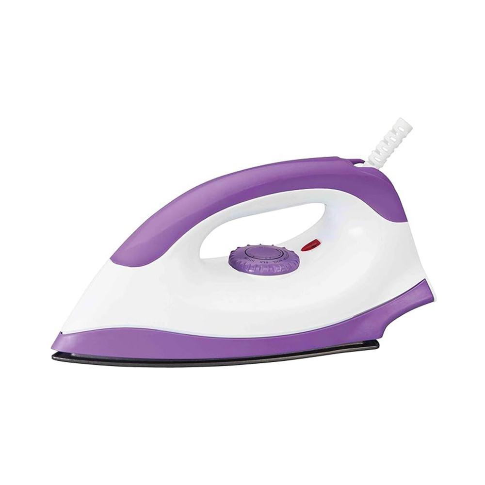 lynx Steam iron / non-stick ceramic base /adjustable temperature control/ 1200 watts / White and purple- (LY-IR-3011)