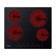 Midea Builtin Electric Hob/60cm/Ceramic/4 Hotplate - (MCHF645)