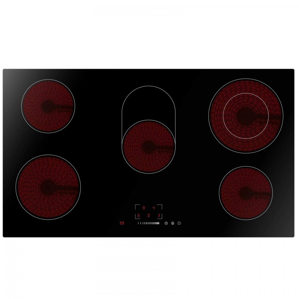 Midea Builtin Electric Hob/90cm/Ceramic/5 Hotplate - (MCHV848)