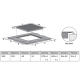 Midea Builtin Electric Hob/90cm/Ceramic/5 Hotplate - (MCHV848)