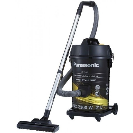 Panasonic Vacuum Cleaner/Drum/21Ltr/2300W/Gold-Black - (MCYL798N747)