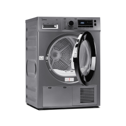 Midea Condensing Dryer/Front Load/8kg/Silver - (MDG80CS)