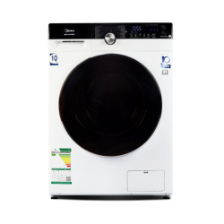 Midea Auto Washing Machine / Front Load / Inverter / 16 Program / 12Kg Washing - 8Kg Dryer/ White - (MFK1280WD)