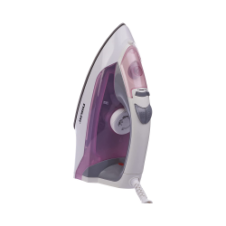 Nikai Steam Iron/Teflon/240ml/1600W/Pink - (NSI858A)