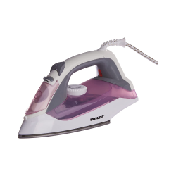 Nikai Steam Iron/Teflon/240ml/1600W/Pink - (NSI858A)