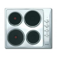 GlemGas Builtin Electric Hob/60cm/Stone/4 Hotplate - (P6LE0I)