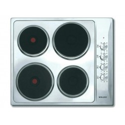 GlemGas Builtin Electric Hob/60cm/Stone/4 Hotplate - (P6LE0I)