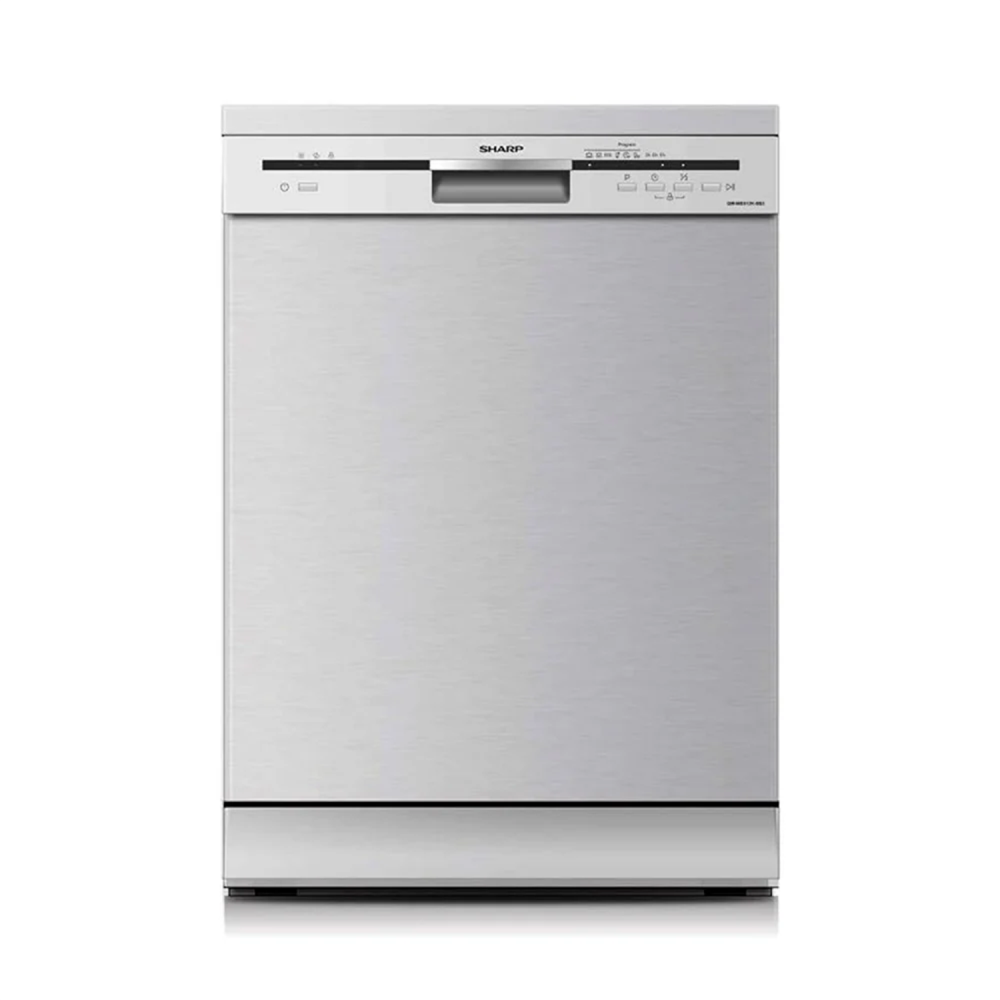 Sharp Dish Washer / 12 Places / 6 Programs / Silver - (QW-MB612K-SS3)