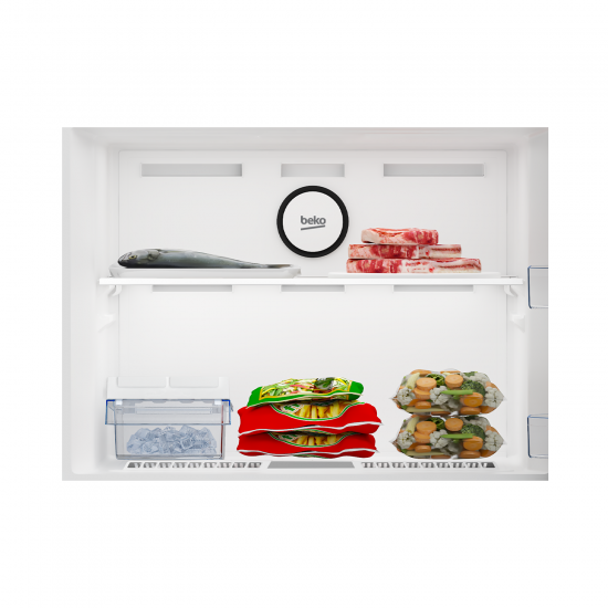 Beko Refrigerator / Inverter / 20 cu/ft.(557Ltr) / 2 Door / Silver - (RDNE20C0XP)