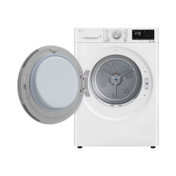 LG Dryer/Front Load/Condensing/9kg/Duel Inverter/Heat pump/Wi-Fi/White - (RH90V3AV0W)