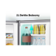 Hisense Office Refrigerator / 1.5 cu/ft (44ltr) / Silver - (RL06D2NK)