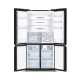 Hitachi Side by Side Deluxe French Door Refrigerator / Inverter / 20.80 cu/ft. / Side by Side - 4Door / Clear Black-Glass - (R-WB720PS1GCK)