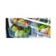 Hitachi Side by Side Deluxe French Door Refrigerator / Inverter / 20.80 cu/ft. / Side by Side - 4Door / Clear Black-Glass - (R-WB720PS1GCK)