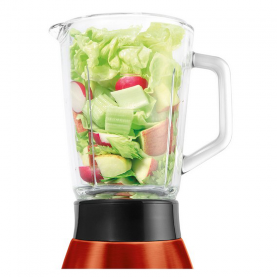 SENCOR Blender/Glass/0.8Ltr/6 Blades/2 Speeds + Pulse/600W - (SBL 4373RD)