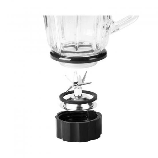 SENCOR Blender/Glass/0.8Ltr/6 Blades/2 Speeds + Pulse/600W - (SBL 4373RD)