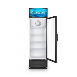 Hisense Commercial Refrigerator / 13.70 cu/ft / One-door / 3 Shelves / Black - (SC388WL)