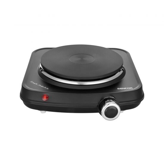 SENCOR Hotplate Cooker / 1 Hotplate / 1500W / Black - (SCP 1504BK)