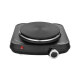 SENCOR Hotplate Cooker / 1 Hotplate / 1500W / Black - (SCP 1504BK)