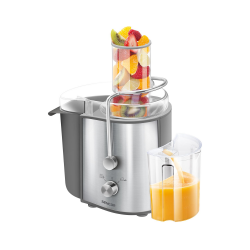 Sencor Juice Extractor / 0.7Ltr / 2 Speeds / 75mm Feeding Tube / Stainless Steel / 800W - (SJE1055SS)