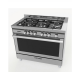 GlemGas Gas Cooker/5Burner/100X60 - 123Ltr/FS/Fan/Steel/Heavy Duty - (ST167GIFSMF)