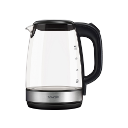 Sencor Glass Electric Kettle / 2.0Ltr  / 2200W - (SWK 2080BK)