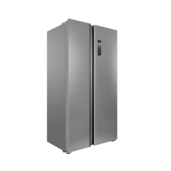 TCL Refrigerator  / Side by Side - 2 Doors / Inverter / 17.2 cu ft  /  Silver - (TRF-520WEXPU)