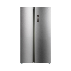 TCL Refrigerator  / Side by Side - 2 Doors / Inverter / 21.2 cu ft  /  Silver - (TRF-650WEXPU)