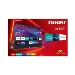 Nikai 55" TV UHD (VIDAA) / 4K / Smart / 2USB / 2HDMI - (UHD55SVDLED)