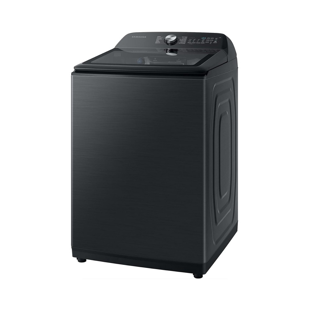 Samsung Auto Washing Machine / Top Load / 21KG / Inverter / Smart Check / Steam / Black - (WA21A8376GV/YL)