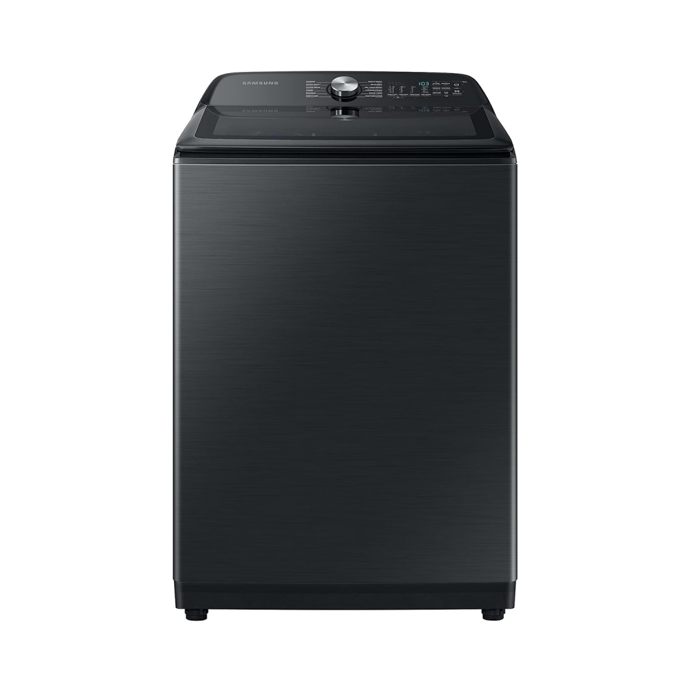 Samsung Auto Washing Machine / Top Load / 21KG / Inverter / Smart Check / Steam / Black - (WA21A8376GV/YL)