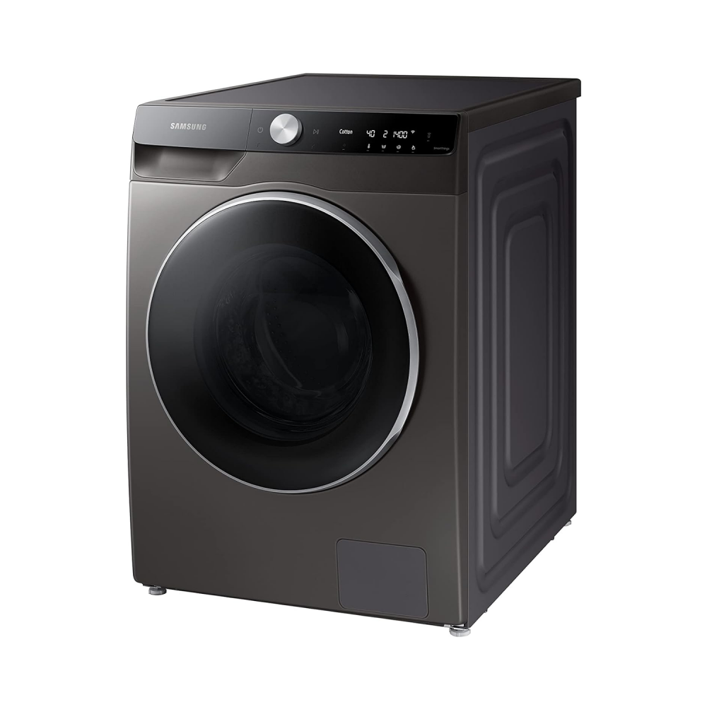 Samsung Auto Washing Machine / Front Load / Wi Fi / Inverter / Steam / Washing 12Kg - 8kg Dryer / Inox - (WD12TP34DSX/YL)