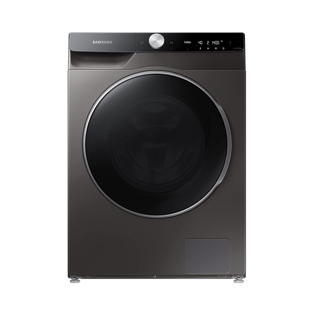 Samsung Auto Washing Machine / Front Load / Wi Fi / Inverter / Steam / Washing 12Kg - 8kg Dryer / Inox - (WD12TP34DSX/YL)