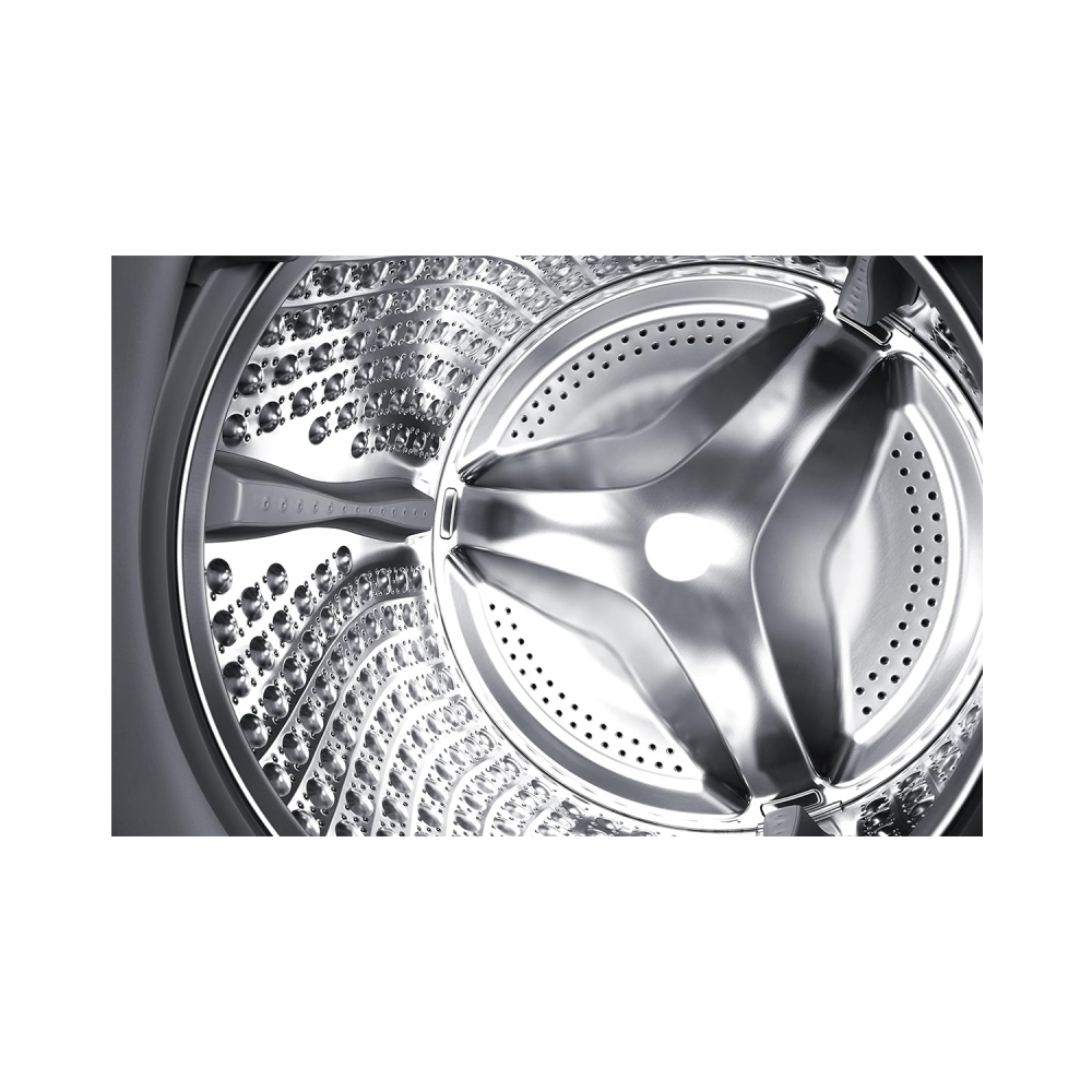 Samsung Auto Washing Machine / Front Load / Wi Fi / Inverter / Steam / Washing 12Kg - 8kg Dryer / Inox - (WD12TP34DSX/YL)