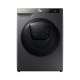 Samsung Auto Washing Machine / Front Load / Wi Fi / Inverter / Steam / Washing 9Kg - 6kg Dryer / Inox - (WD90T654DBN/YL)