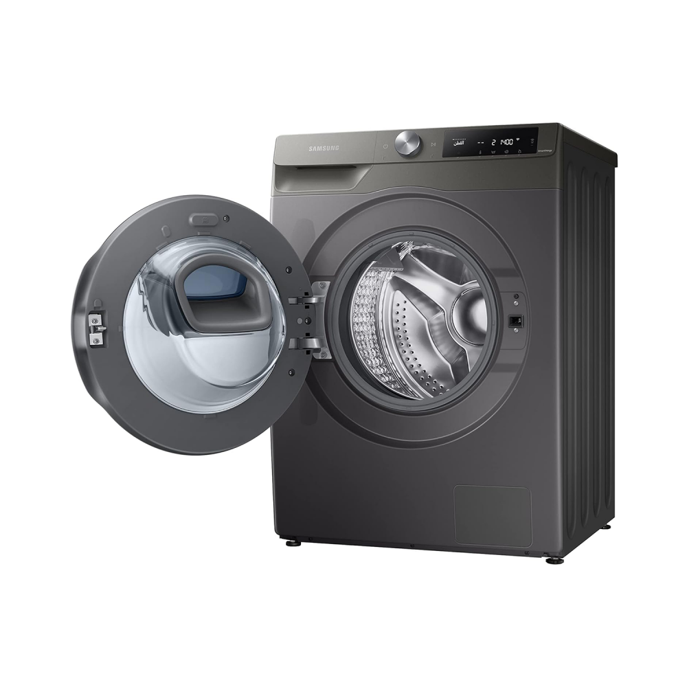 Samsung Auto Washing Machine / Front Load / Wi Fi / Inverter / Steam / Washing 9Kg - 6kg Dryer / Inox - (WD90T654DBN/YL)