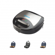 WINNER Sandwich Maker (3x1) /Non Stick/750W - (WKJ302)